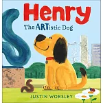 Henry the Artistic Dog