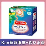 【Kao花王】NEW蒸氣眼罩- 12枚入 森林浴香