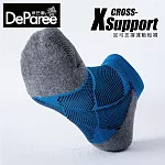 蒂巴蕾 X Support 足弓支撐運動船襪-女款 (網眼) 寶藍