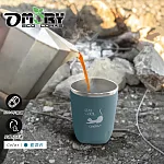 【OMORY】巧口杯 #304不鏽鋼保溫/保冷霧面隨手杯300ml(附杯蓋)- 藍雲杉