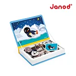 【法國Janod】磁鐵遊戲書-北極熊的朋友們