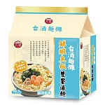 【台酒】台酒麵攤-鲜蝦魚板雙饗湯麵 (4包/袋)
