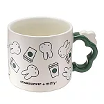 [星巴克]miffy綠把手馬克杯