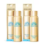 SHISEIDO 資生堂 安耐曬金鑽高效防曬噴霧NA SPF50+ PA++++(60g)X2-百貨公司貨