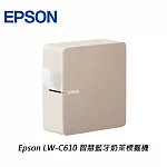 Epson LW-C610 智慧藍牙奶茶標籤機