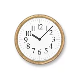 Lemnos Clock B 原木色