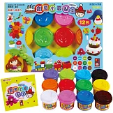 創意小麥黏土12色(新版)