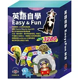 英語自學Easy&Fun套組：（自然發音拼讀Phonics Step-By-Step 4-6＋英語悅讀誌Read & Learn-I Love My Mom、Best Friends Forever、Cats, Dogs and More）