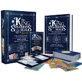 所羅門王的密印：啟動符印密碼，掌握44個顯化夢想的星陣法符（含44張全彩燙銀密印卡＋密印占卜解說手冊＋燙銀絲絨卡牌隨身袋＋5張隨身護符小卡＋進階密印功能與啟動密碼書籍＋銀箔印刷收藏精裝盒）