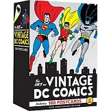 The Art of Vintage DC Comics: 100 Postcards (Comic Book Art Postcards, Vintage Bulk Postcards, Cool Postcards for Mailing)