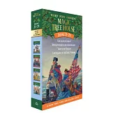 神奇樹屋 21-24集盒裝英文故事書Magic Tree House Volumes 21-24 Boxed Set: American History Quartet