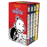 Diary of a Wimpy Kid Box of Books 1-4 Revised