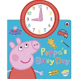 時鐘遊戲書（指針可轉）Peppa Pig: Peppa’s Busy Day