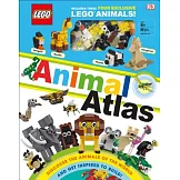 樂高動物地圖小百科（附60塊積木）Lego Animal Atlas: Discover the Animals of the World and Get Inspired to Build!