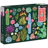 Desert Flora 1000 Piece Puzzle with Shaped Pieces