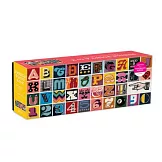 Needlepoint A to Z 1000 Piece Panoramic Puzzle