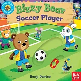 硬頁遊戲書Bizzy Bear: Soccer Player