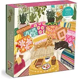 Serenity Meow 1000 Piece Puzzle in a Square Box