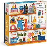 Kitchen Essentials 500 Piece Puzzle with Shaped Pieces