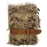哈利波特：怪獸的怪獸書毛絨絨質感筆記本 （附收納皮帶）Harry Potter: Monster Book of Monsters Plush Journal