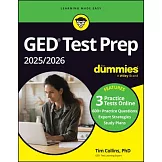 GED Test Prep 2025 / 2026 for Dummies (+3 Practice Tests Online)
