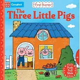 經典童話 硬頁遊戲書：三隻小豬（附故事音檔）The Three Little Pigs: A Push, Pull, Slide Book (Campbell First Stories)