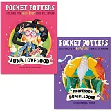 哈利波特魔法口袋書：露娜+鄧不利多系列套書二冊【全彩插圖珍藏】（英國版）