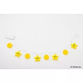 超級瑪利歐遊戲單品：無敵星星＆金幣造型燈串