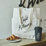 Café Kitsuné品牌單品：2用肩提袋