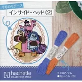 迪士尼十字繡裝飾圖案手藝特刊 166：附腦筋急轉彎（2）圖案材料組