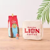 LION COFFEE品牌單品：收納包＆造型夾子