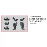 東寶怪獸模型收藏特刊 43：哥吉拉（1992）3（材料組）