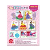 迪士尼公主美麗洋裝趣味遊戲繪本手冊：附錄組