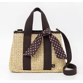 N.Natural Beauty Basic時尚單品：2用編織肩提包