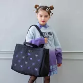 ANNA SUI mini時尚特刊：刺繡圖案提袋