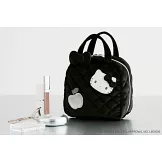 HELLO KITTYＸBRILMY可愛單品：造型化妝包 VELOUR BLACK ver.