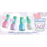 可愛時髦公主指甲彩繪技巧教學專集：附指甲油4入組