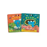 貝貝的圖片認知書(兩本一套)（中英對照）