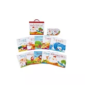 寶寶好習慣品格故事集(套)(10書1CD)