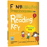 FUN學美國各學科 Preschool 閱讀課本 1：動詞篇【二版】 （菊8K + WORKBOOK練習本+寂天雲隨身聽APP）