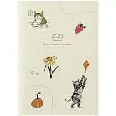 2026Datebook Meow & Future，love of animals貓咪公益年曆