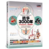 戰爭3000年【infographic・視覺圖解】：60大主題，250+個視覺資訊設計圖，從拉美西斯的卡疊石之戰到俄烏戰爭，快速掌握全球地緣政治、軍備競賽發展史