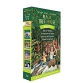 神奇樹屋 5-8集盒裝英文故事書 Magic Tree House Volumes 5-8 Boxed Set
