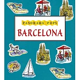 巴塞隆納迷你立體書（可伸展成150公分街景）Barcelona: Panorama Pops
