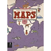 手繪世界地圖 MAPS Purple Edition
