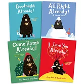 大熊＆鴨子爆笑繪本四部曲套書