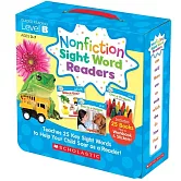 英文100個生活科學常見字讀本套書，級數B（２５冊附音檔）Nonfiction Sight Word Readers Level B  (With Storyplus)