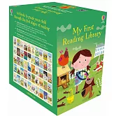 Usborne入門分級讀本有聲套書《My First Reading Library》（50本可掃QR Code聽故事，3歲以上適讀）我的小小外文圖書館