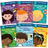 【獨家套書】做自己情緒的小主人６冊故事書 Dealing with Feelings（Step into Reading, Step 2）