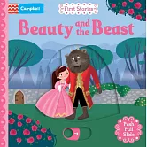 經典童話 硬頁遊戲書：美女與野獸（附故事音檔）Beauty and the Beast: A Push, Pull, Slide Book (Campbell First Stories)